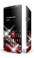 Poster Red and Black Keypad Art