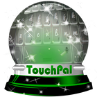 Greenish galaxy Keypad Design ikona