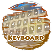 Árboles desnudos Keypad Piel
