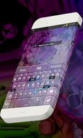 Purple palm trees Keypad Skin screenshot 2