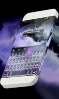 Purplish coral Keypad Skin Affiche