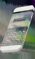 Pouring rain Keypad Skin ภาพหน้าจอ 3