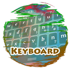 أحمر برعم زهرة Keypad بشرة أيقونة