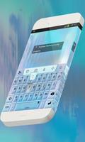 Water particle Keypad Skin poster