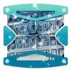 Azul enojado Keyboard tema icono