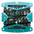 काला कोण Keyboard विषय APK