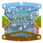 Blue Dot Keyboard Theme-icoon