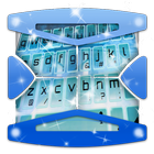 Blue Mist Keyboard Theme icône