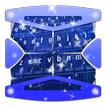 Blue Snow Keyboard Theme