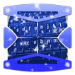 Blue Snow Keyboard tema