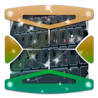 Batalha cósmica Keyboard tema ícone
