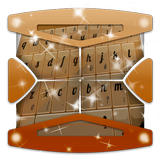 Deep Brown Keyboard Theme icône