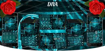 DNA Keyboard Live Wallpaper