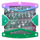 Futuristic lights Keyboard ikona