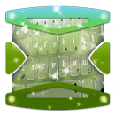 चमक हरी Keyboard विषय APK