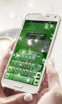 Green Dandelion Keyboard Theme poster