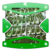 Simetri hijau Keyboard tema
