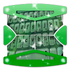 Green Water Keyboard Theme icône