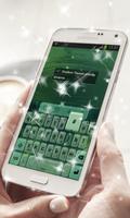 Green Water Keyboard Theme โปสเตอร์