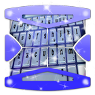 Purple star cluster Keyboard icône