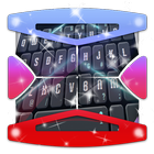 ikon Bintang Techno Keyboard tema
