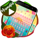 Тропический рай Keyboard иконка