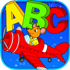 ABC Alphabet Flash Cards - Free Animated Kids Game icône