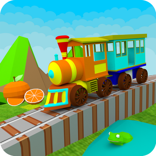 Learn Colors - 3D Train Game For Preschool Kids