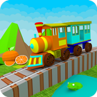Learn Colors - 3D Train Game For Preschool Kids آئیکن