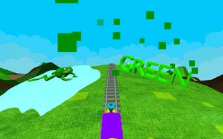 3D узнать цвета поезд скриншот 3