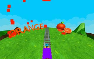 Learn Colors - 3D Train Game For Preschool Kids اسکرین شاٹ 2