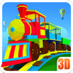 3D Train Engine Driving Game For Kids & Toddlers