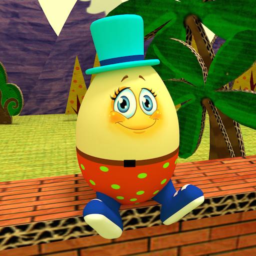 Humpty Dumpty crianças rimar