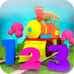 Learn Numbers 1 to 10 For Toddlers - 3D Train Game APK download