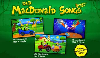 Old Macdonald Songs For Kids Affiche