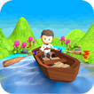 Row Your Boat 3D - Free Kids Nursery Rhyme & Poem