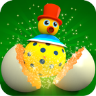 3D Surprise Eggs - Free Educational Game For Kids أيقونة