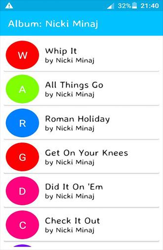 Nicki Minaj-all songs lyrics for Android - APK Download