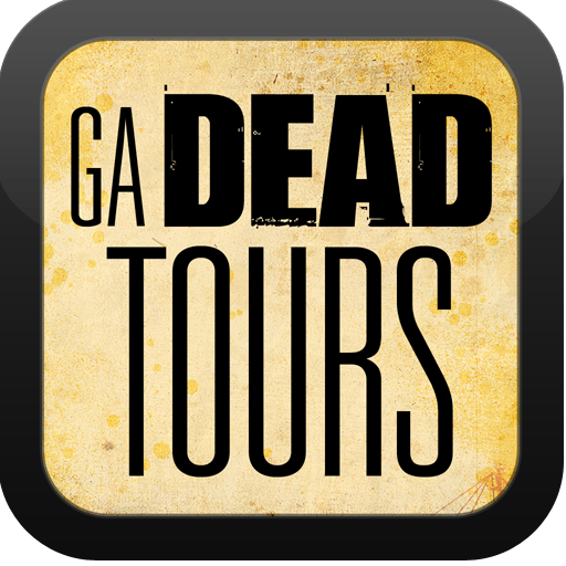 GA DEAD TOURS - TWD LOCATIONS MAP