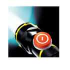 Flash light torch light icon