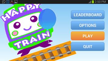 Happy Rail Train Kids Stars پوسٹر