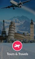 Tours and Travels - Mobile Application Affiche