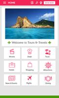 Tours and Travels - Mobile Application captura de pantalla 1