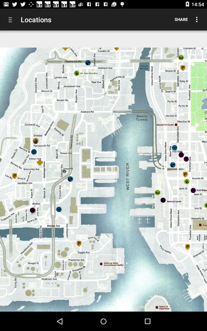 Gta 4 Interactive Map - Best Map of Middle Earth