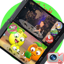 طيور الجنة فيديو عالية وضوح 3 APK