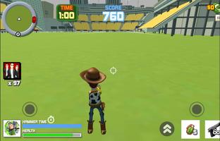Woody Sherif : Toy Story action Game captura de pantalla 2