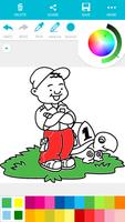 Kids Coloring book & Doodle screenshot 1