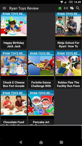 Ryan Toys Video Review For Android Apk Download - roblox will dance for food