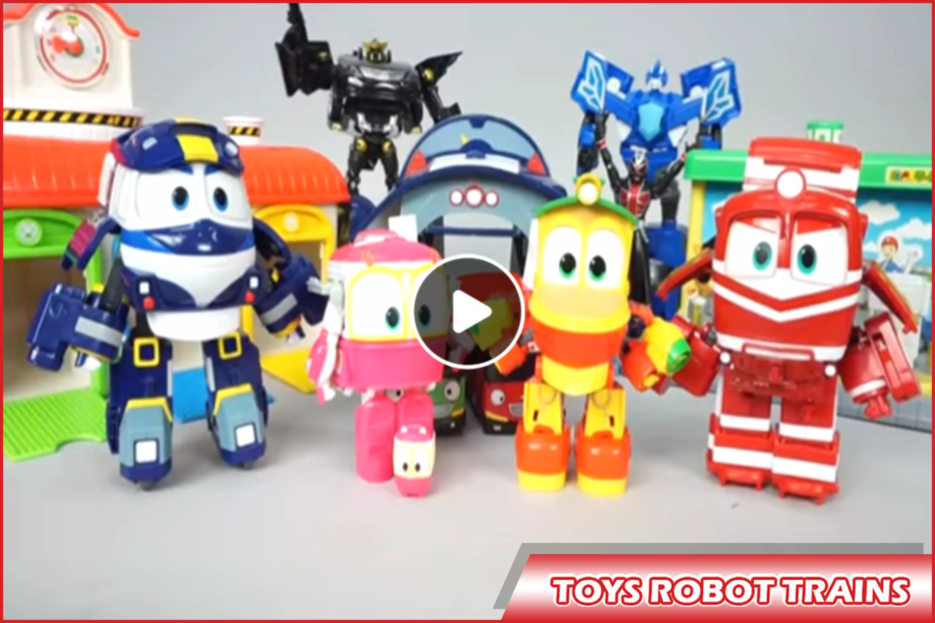 Descarga de APK de Toys Robot Trains Video para Android
