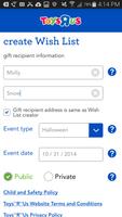Toys "R" Us Wish List پوسٹر